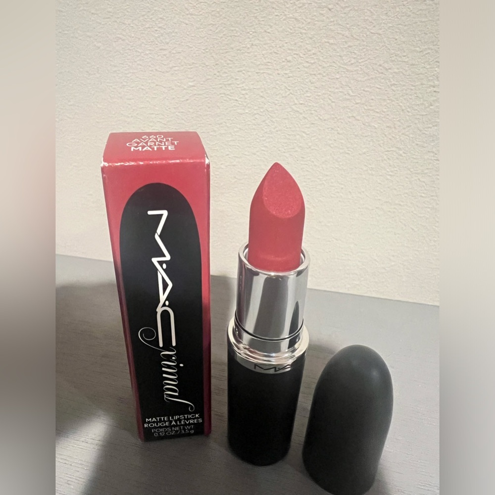 NIB MAC XIMINAL matte lipstick avant garnet